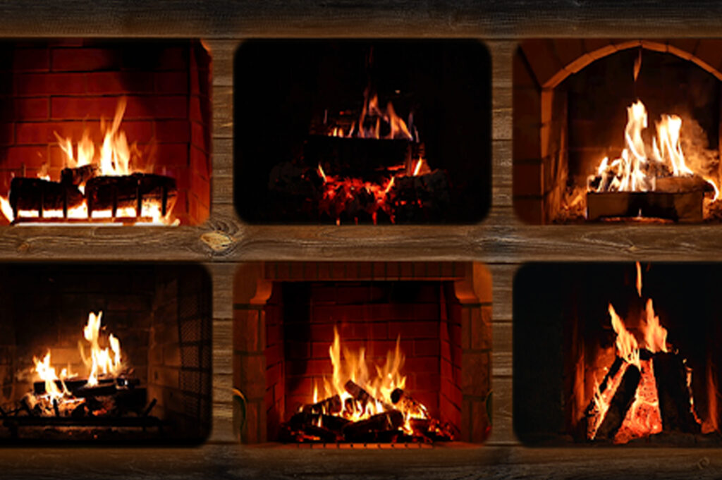 Burning Fireplaces 