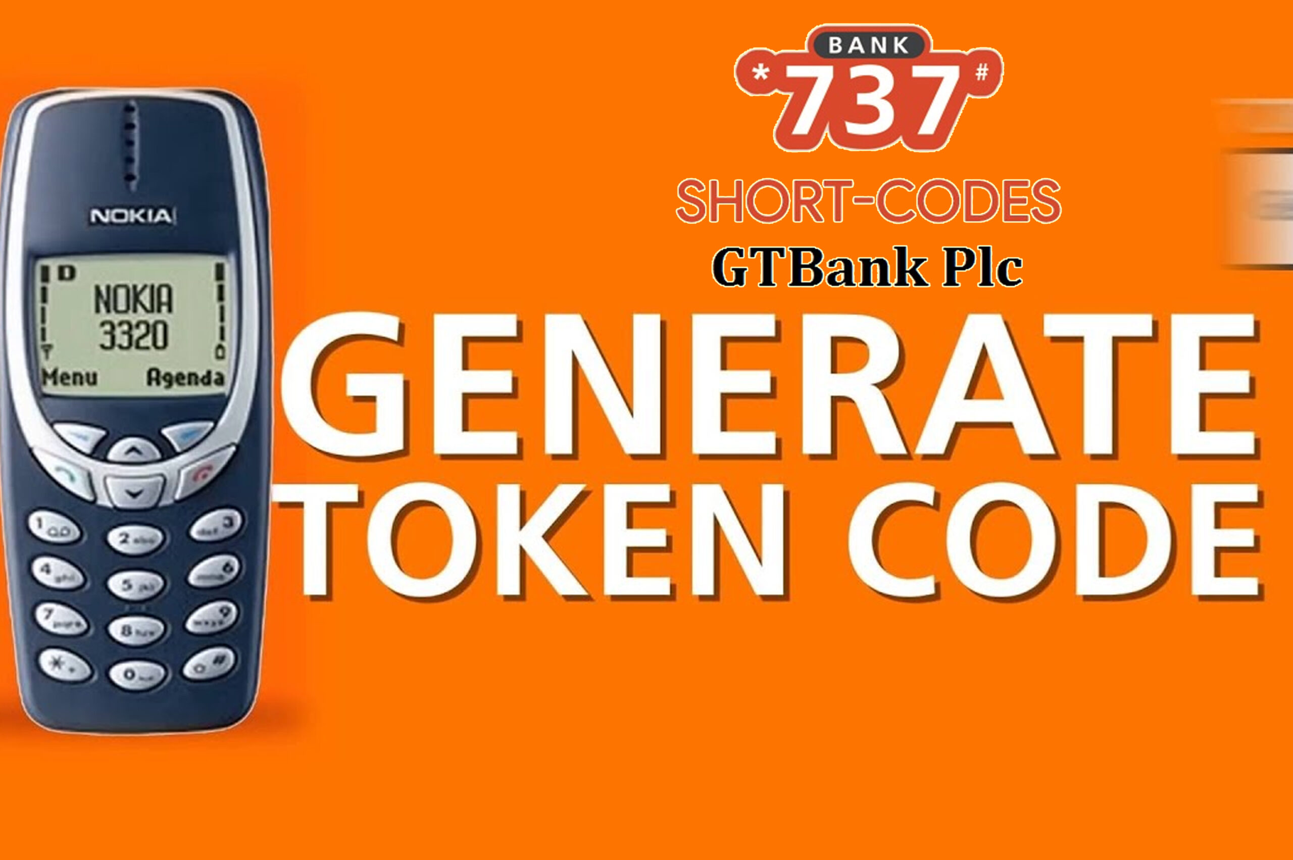 how to generate token code for gtbank